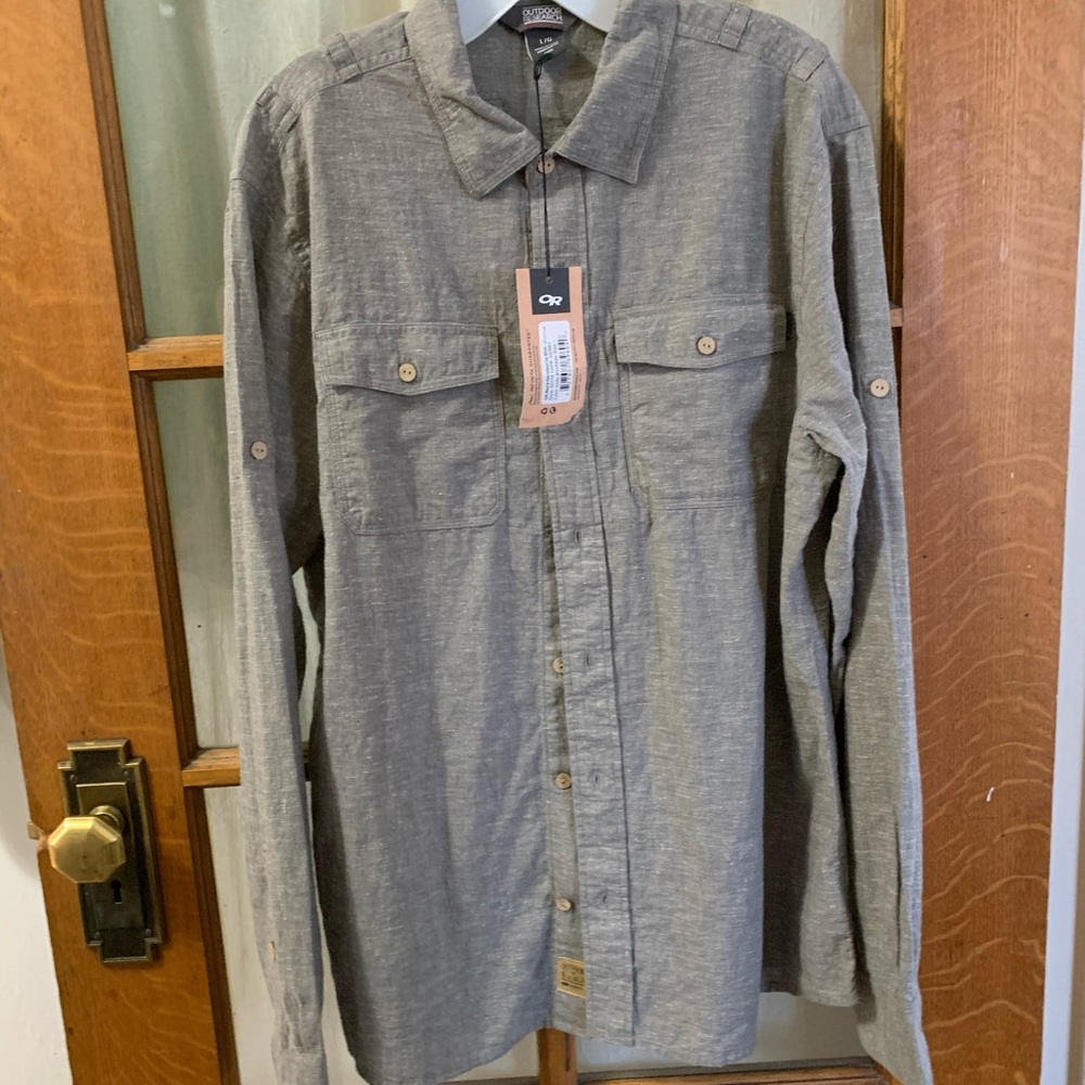 OR button up shirt